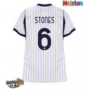 Inter Milan John Stones #6 Vieraspaita Naisten 2026-27 Lyhythihainen Inter Milan John Stones #6 Vieraspaita Naisten 2026-27 Lyhythihainen